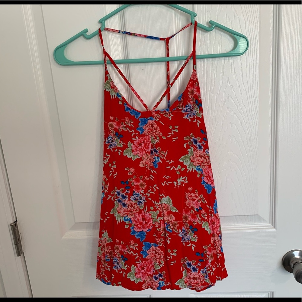 Red tank top size medium